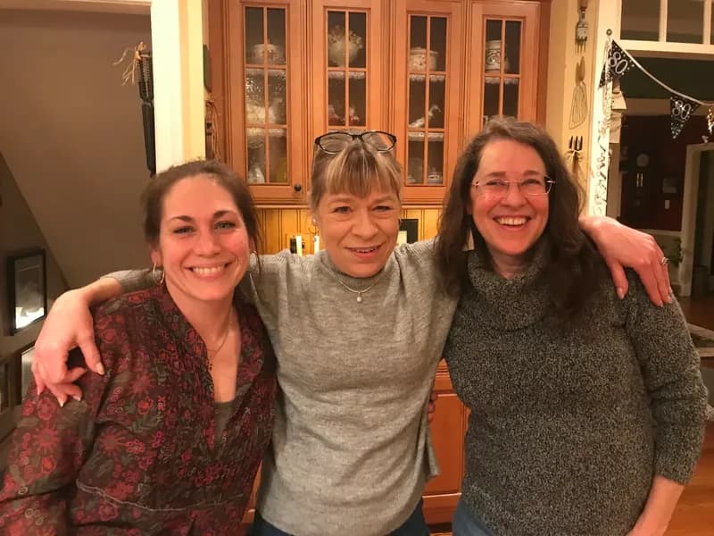 Jennifer with colleagues